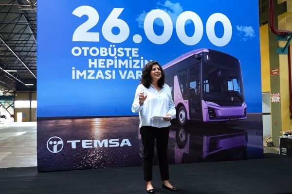 TEMSA 26 Bininci Otobüsünü Banttan İndirdi