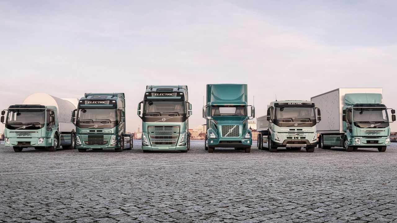 Avrupa Elektrikli Ağır Ticari Pazarının Lideri Volvo Trucks