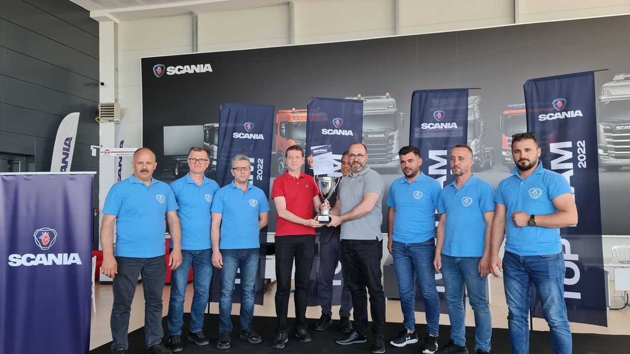 Scania’nın Türkiye Top Team’i Gebze Servisi