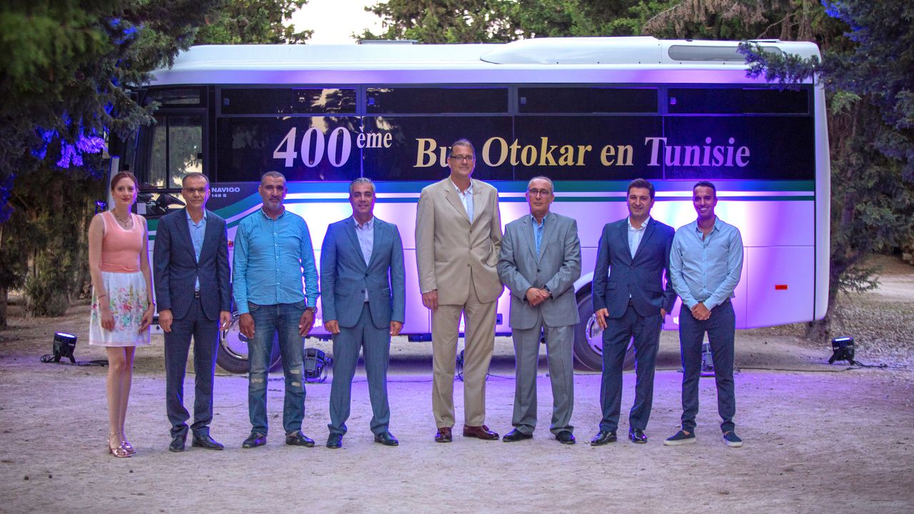 Otokar Tunus’a 400’üncü Otobüsü Teslim Etti