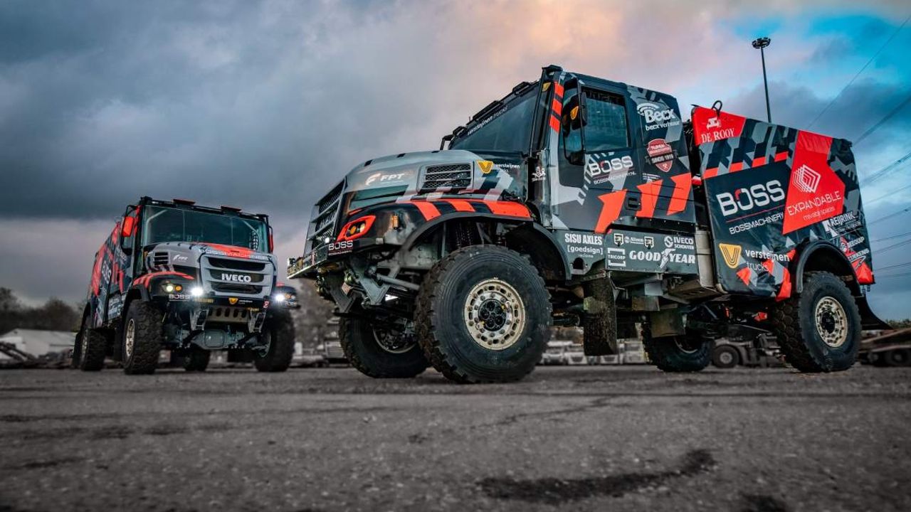 IVECO Dört Powerstar’la Dakar Rallisi’ne Hazır