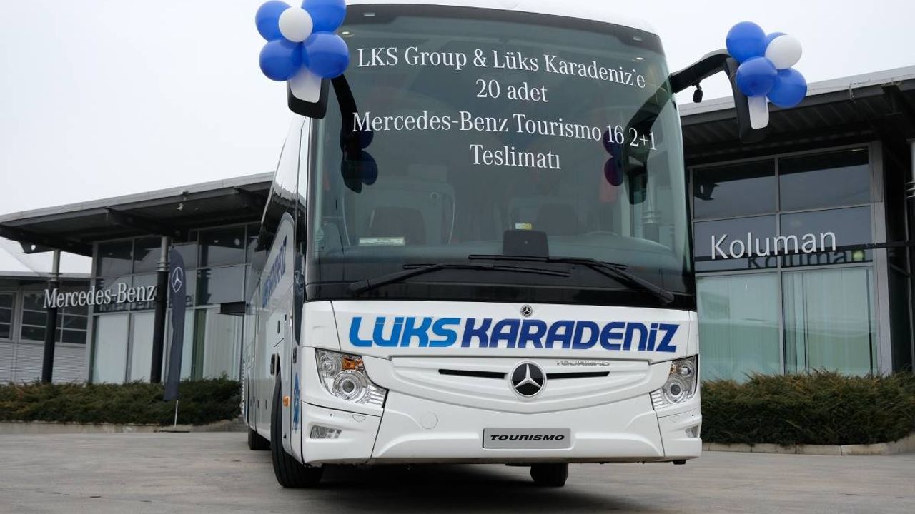 20 Mercedes Tourismo LKS Grup Filosuna Girdi
