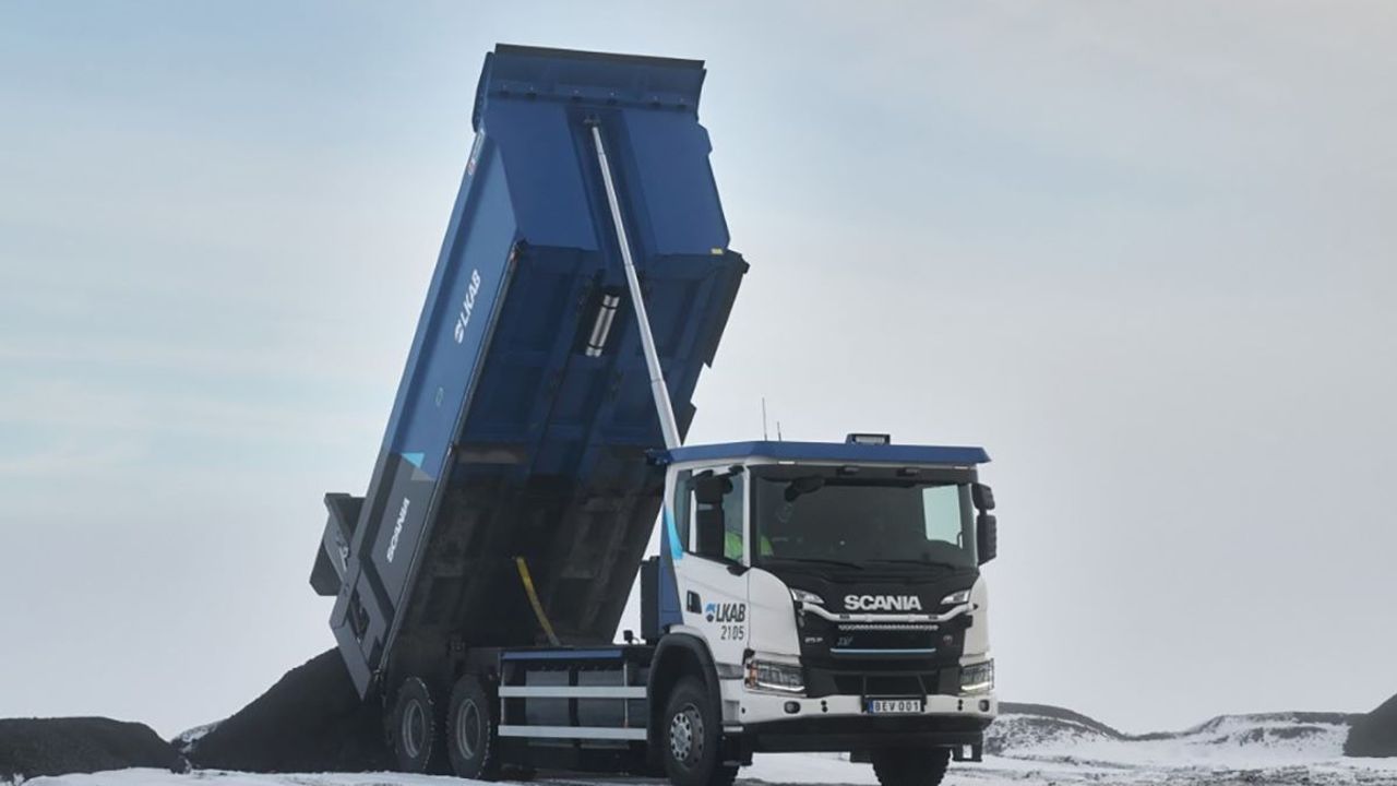 Scania'nın Elektrikli Kamyonu İsveç’te Madene İndi 