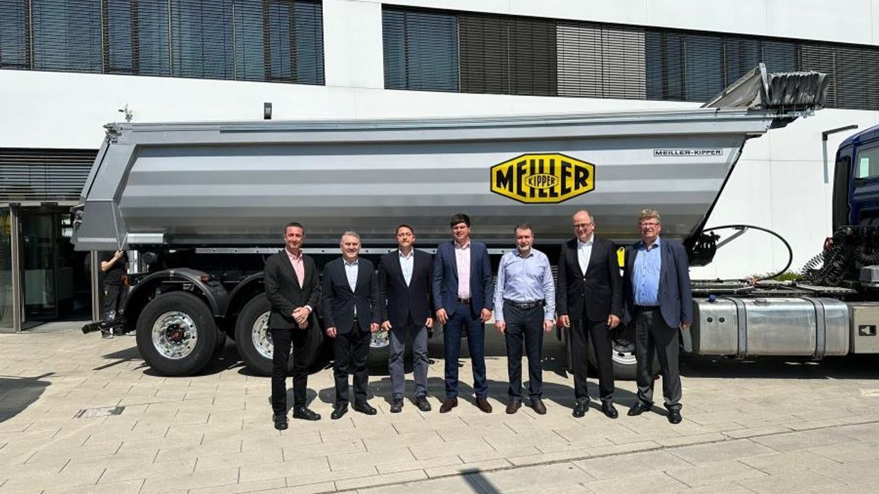 Meiller Damper Yeniden Doğuş Otomotiv’le Türkiye'de