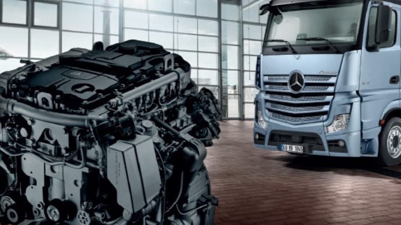 Mercedes-Benz Türk Euro 6 Motorları Beş Günde Yeniliyor