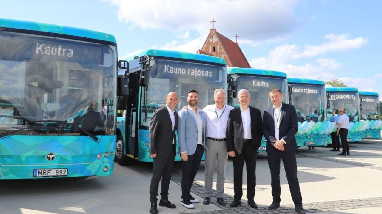 TEMSA’dan Litvanya’ya 50 Şehir İçi Otobüs 