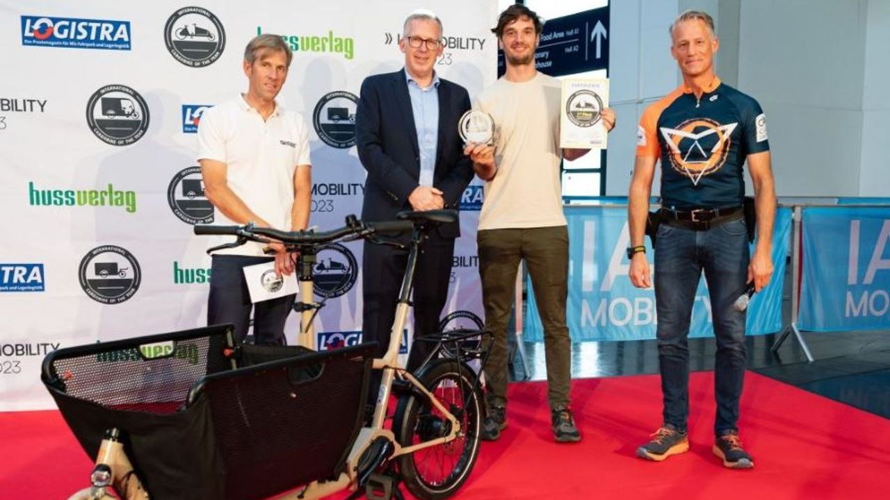 2023 Yılının Uluslararası Kargo Bisikleti Ödülleri Verildi
