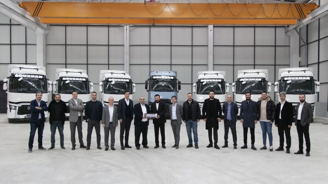 Oğuzhan Ağır Nakliyat Filosuna 70 Renault Trucks Çekici
