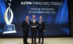Otokar’a OİB’den Altın İhracatçı Ödülü