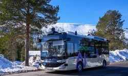 Otonom e-ATAK İsveç’te Turistleri Kayak Merkezine Taşıdı