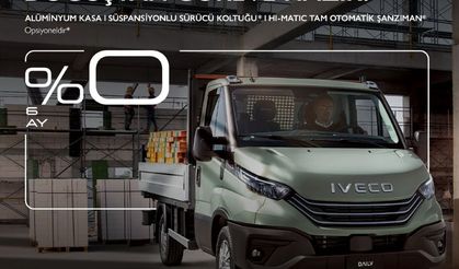IVECO’dan Aralık Ayında Balon Ödemeli 0 Faizli Kampanya