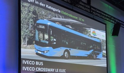 Iveco Crossway Low Entry ELEC’e Sürdürülebilirlik Ödülü