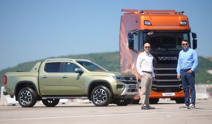 Scania ve Volkswagen Ticari Test Sürüşünde Bir Araya Geldi
