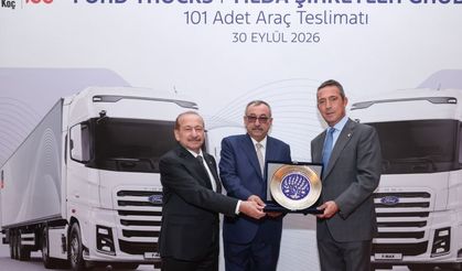 Ford Trucks’tan Gaziantepli Yılda'ya 101 Araçlık Teslimat