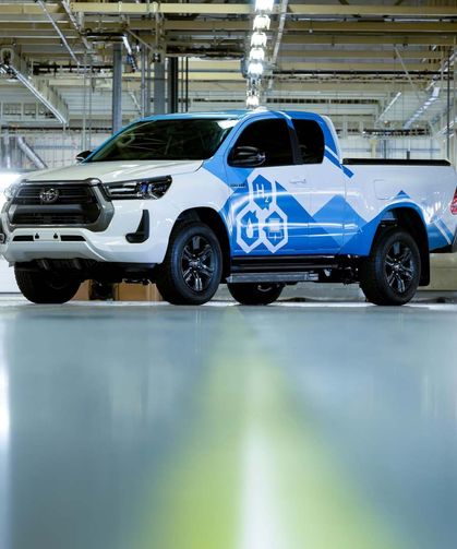 İşte Hidrojen Yakıt Hücreli Toyota Hilux