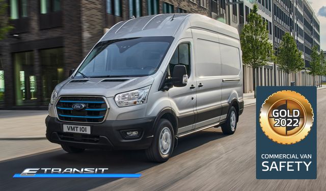 Ford E-Transit Euro NCAP’ten Altın Ödül Aldı