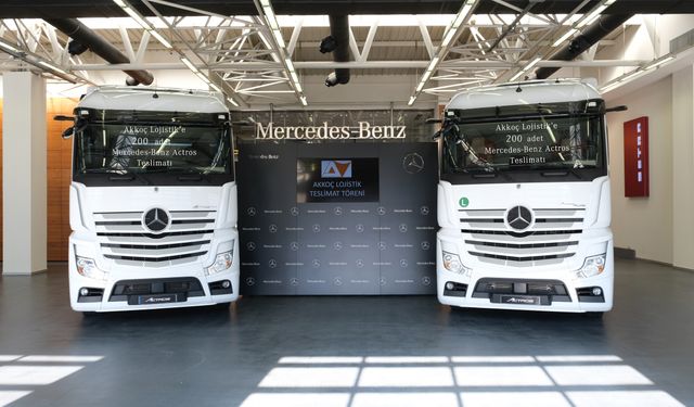 Akkoç Lojistik’e 200 Adet Mercedes-Benz Actros