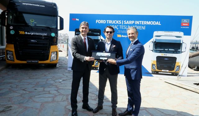 Sarp Intermodal Filosuna 20 Ford Trucks F-MAX Çekici