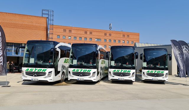 Astor Turizm’e 10 Adet Travego Otobüs