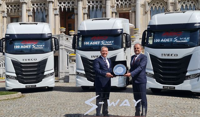 ABC Lojistik Filosunu 100 Adet IVECO S WAY Çekiciyle Güçlendirdi