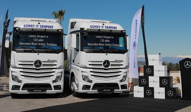 Mercedes-Benz’den Güney Eksport’a Dev Actros Teslimatı