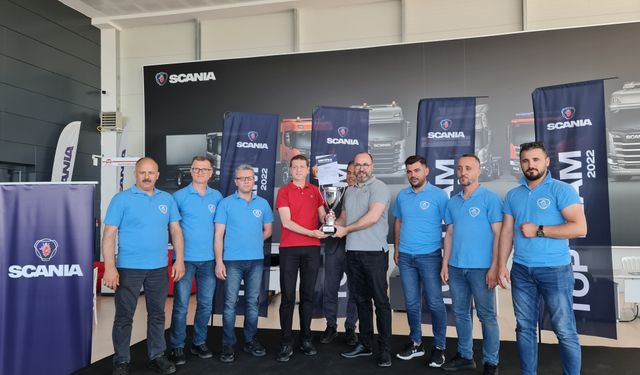 Scania’nın Türkiye Top Team’i Gebze Servisi