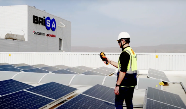 Aksaray’daki Brisa Fabrikasına Güneş Enerjisi