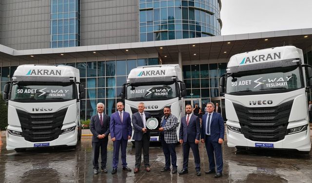 Akran’a Büyük Hedefleri İçin IVECO’dan Dev Teslimat