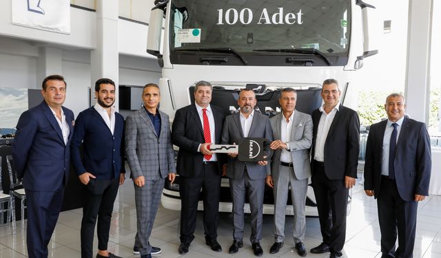 Seyyah’a MAN’dan 100 adet MAN TGX Çekici