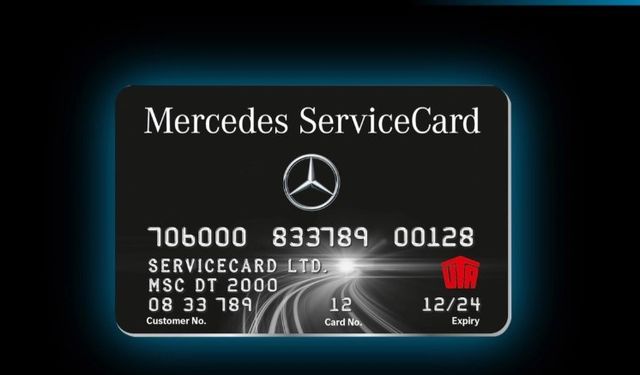Mercedes Kamyon Sahiplerine Kartla Yurtdışında Servis Desteği