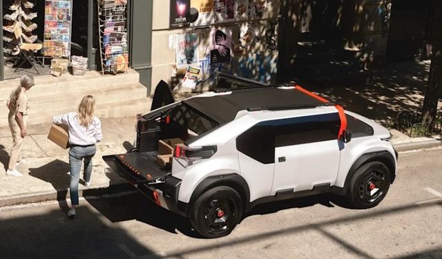Citroen’in Yeni Konsept Aracı Oli:  Mini Pick-Up Tarzı Elektrikli Şehir Aracı