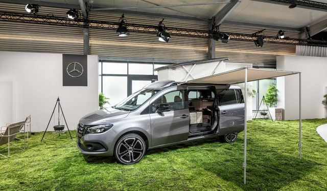 Mercedes’in Elektrikli Mikro Kamp Aracı: Marco Polo