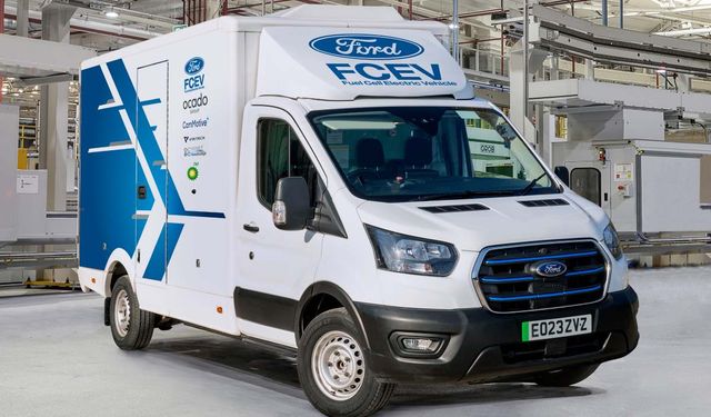 Ford Transit Modeliyle Hidrojen Testlerine Başlıyor
