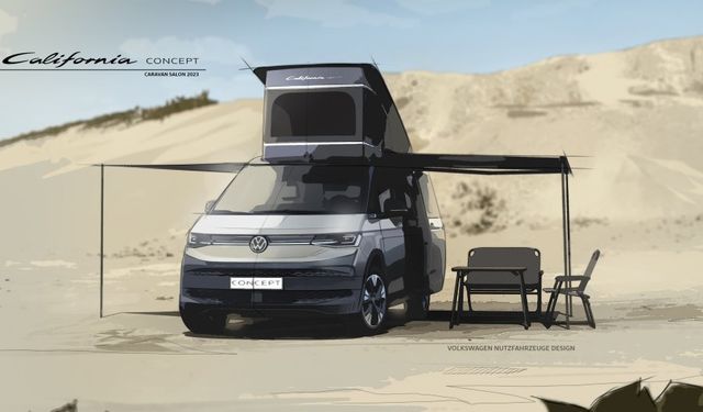 Yeni Volkswagen California Consept'in Tanıtımına Günler Kaldı 