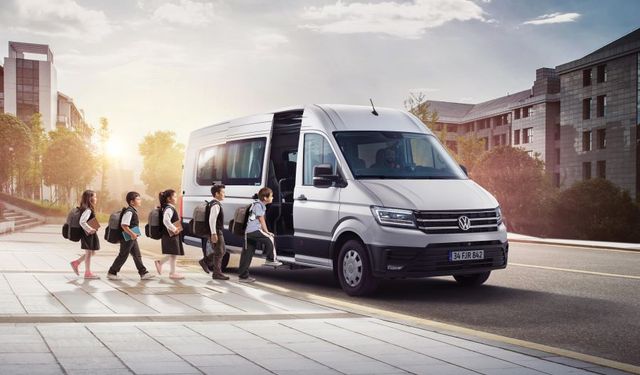 Volkswagen Crafter Servis ve Okul Yeniden yollarda