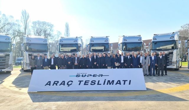 Scania’dan 20 Müşteriye 20 Super Çekici 