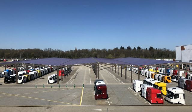 Renault Trucks Fabrikasına Dev Güneş Santrali