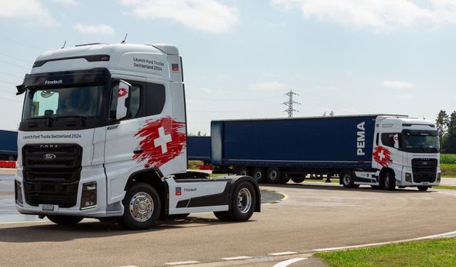 Avrupa'da Büyüyen Ford Trucks  İsviçre Pazarına da Girdi