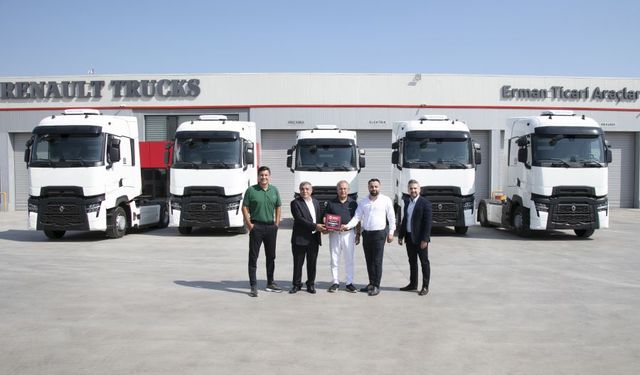 Euro Point Filosunun Tamamı Renault Trucks Oldu