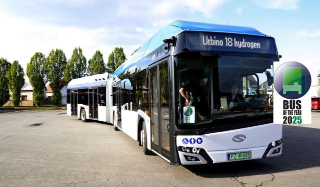 2025 Yılın Otobüsü Ödülünü Solaris Urbino 18 Hidrojen Aldı