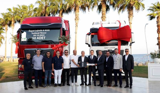 Mersin’de Özpet Grup’a 50 Adetlik MAN Teslimatı