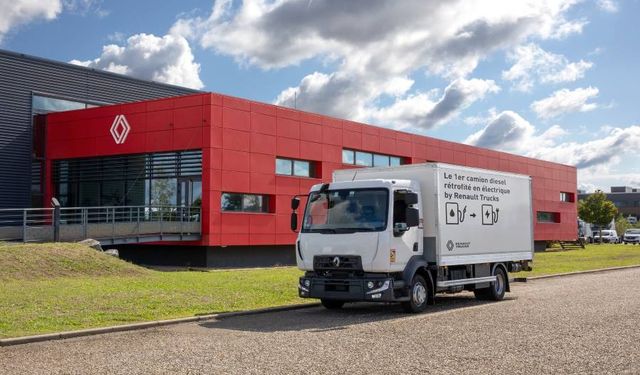 Dizel Kamyonu Elektrikliye Çeviren Renault Trucks Onayı Aldı