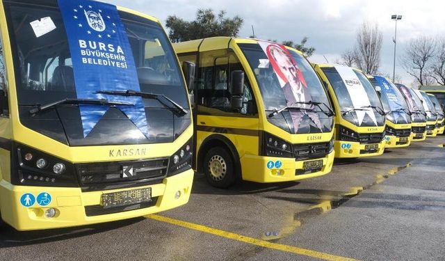 Burulaş Filosunun Karsan Minibüsleri Koçaslanlar’dan