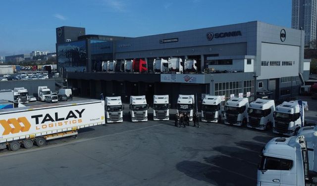 Talay Logistics Scania’dan 41 Çekici Aldı