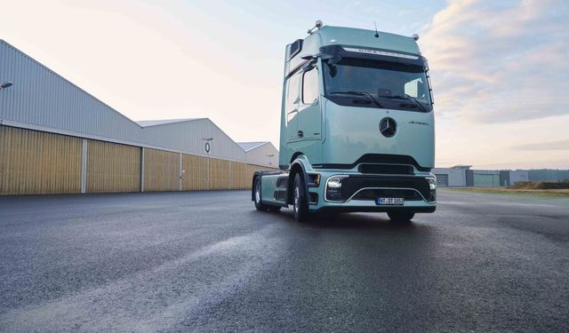 Mercedes’in Son Kabini Yeni Actros L Aksaray'dan Yola Çıkıyor