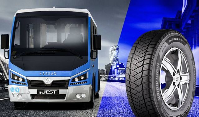 Elektrikli e-JEST Avrupa Yollarına Bridgestone Lastiklerle Çıkıyor