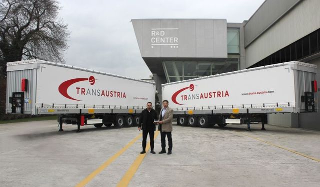 Trans-Avusturya Tırsan’dan 20 Tren Yüklemeli Treyler Aldı