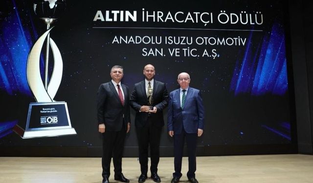 Otobüs İhracatı Anadolu Isuzu’ya Ödül Getirdi