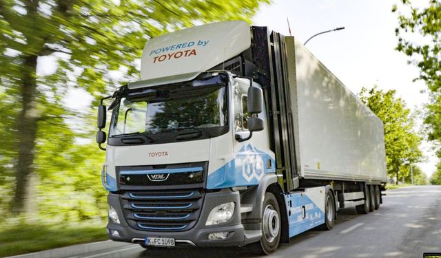 Toyota Hidrojenli Kamyonları Kendi Lojistiğinde Kullanıyor