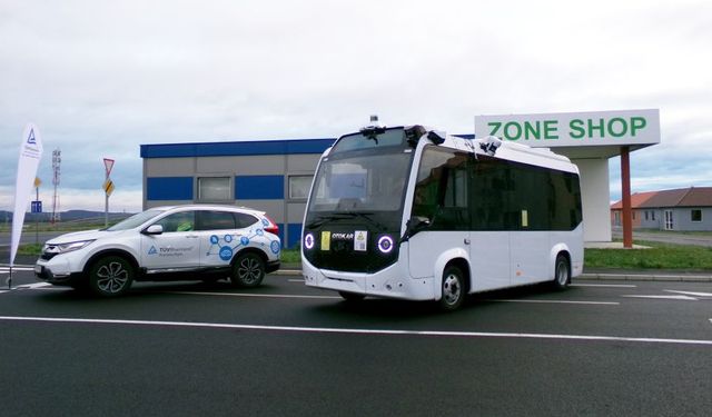 Sürücüsüz e-Centro TÜV Rheinland Testlerini Geçen İlk Türk Aracı Oldu